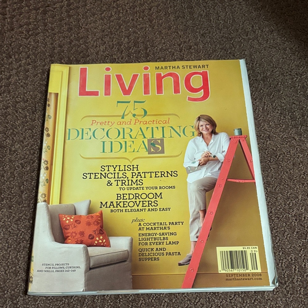 Martha Stewart Living Magazine (3 for $20)